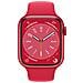 Watch Series 8 OLED 41 mm Digitale 352 x 430 Pixel Touch screen Rosso Wi-Fi GPS (satellitare) - Foto miniatura 2