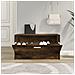Scarpiera Rovere Fumo 80x24x45 Cm In Legno Multistrato - Foto miniatura 3