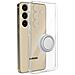 Cover Per Samsung Galaxy S24 Plus Anello Supporto Amovibile Originale, Trasparente - Foto miniatura 5