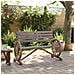 Panca da Giardino a 2 Posti in Legno Massello di Abete - Foto miniatura 3