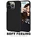 Cover Per Iphone 13 Pro Premium Soft Feeling, Nero - Foto miniatura 2
