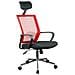 Sedia da ufficio OCF9, Colore Rosso - Foto miniatura 1