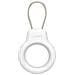 Compatibile Con Il Supporto Sicuro Apple Airtag Con Cavo Metallico, Custodia Con Lucchetto Portachiavi White - Foto miniatura 1