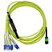 470-ABGG cavo InfiniBand e in fibra ottica 5 m MTP 4x LC Giallo - Foto miniatura 1