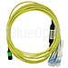470-ABGG cavo InfiniBand e in fibra ottica 5 m MTP 4x LC Giallo - Foto miniatura 6