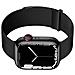 Cinturino Graphite Milanese Loop Per Apple Watch Black L - Foto miniatura 1