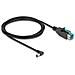 Cavo PoweredUSB maschio 12 V - DC 5,5 x 2,5 mm maschio ad angolo 2 m - Foto miniatura 2
