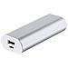 Powerbank 2200 Mah. Usb In Alluminio. 4,1x9,5x2,3 Centimetri. Color Argento - Foto miniatura 1
