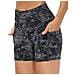 Pantaloncini A Compressione - Perfetti Per Yoga E Fitness Grey L - Foto miniatura 3