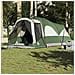 Tenda Familiare a Tunnel per 8 Persone Verde Impermeabile - Foto miniatura 3