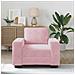 Divano Sedia Rosa 60 cm Velluto - Foto miniatura 3