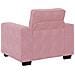 Divano Sedia Rosa 60 cm Velluto - Foto miniatura 6