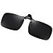 Occhiali Da Sole Polarizzati Clip-on: Massima Protezione Uv400 Black+grey - Foto miniatura 1