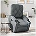 Poltrona Alzapersona Reclinabile Grigio in Similpelle - Foto miniatura 2