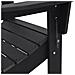 Sedia Adirondack pieghevole Nera 74,5x80,5x90 cm HDPE - Foto miniatura 7