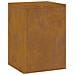 Supporti per Piante da Esterno Pillar 2 pz 24x24x35 cm Acciaio Corten - Foto miniatura 6