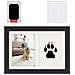 Cornice Ricordo Per Impronte Di Zampe Di Cani E Gatti Con Tampone Di Inchiostro Black - Foto miniatura 2