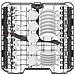 MaxiSpace WFC 3C34 P X lavastoviglie Libera installazione 14 coperti D - Foto miniatura 9