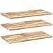 Mensole da Parete 3 pz 80x40x2 cm Legno Acacia Non Trattato - Foto miniatura 1
