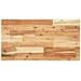 Ripiano a Parete 100x40x4cm Legno Massello Acacia Rifinito Olio - Foto miniatura 1