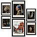 Set Di 6 Stampe Collezione Di Opere D'arte Di Johannes Vermeer Quadri Decorativi Per Il Tuo Soggiorno Stampe Artistiche Da Parete Per La Casa A3 & A4 Senza Cornice - Foto miniatura 1