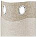 Tende con tende 2 pcs Sabbia 140x175cm Poliestere - Foto miniatura 5