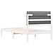 Letto con Testiera Rivestita Grigio chiaro 75 x 190 cm - Foto miniatura 7