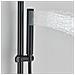 Colonna doccia, Blackswan, Tipo M176, modello nero regolabile, misura 125 cm - Foto miniatura 4