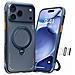 Cover per iPhone 17 Pro Max - TPU+PC, Blu, Antiurto - Foto miniatura 1