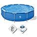Piscina Tonda C /Struttura: Piscina, Pompa Filtro 530Gal C /Cartuccia 4.20M*84Cm - Foto miniatura 1
