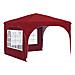 Tenda per feste a pop-up 290 x 290 x 245 cm Borgogna - Foto miniatura 1