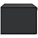 Mobile Porta TV da Muro Nero 78,5 x 41 x 30 cm - Foto miniatura 5