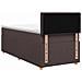 Letto box spring con materasso Marrone Scuro 90 x 200 cm - Foto miniatura 9