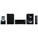 Micro HiFi System XHM32VK Lettore DVD Radio FM Altoparlante con Bluetooth MP3 CD USB HM32 Colore Nero - Foto miniatura 2