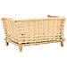 Cesta Per Cani Con Cuscino 50x33x35 Cm Salice Naturale - Foto miniatura 3
