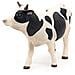 Mucca Figurina - Bianco E Nero - Foto miniatura 5
