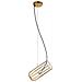 Pendente A Sospensione Moderno Dorato 1 Luce Con Oro, Paralume Bianco, G9 - Foto miniatura 2