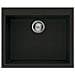 Serie Quadra 110 Lavello Standart 1 Vasca Dimensioni 61 x 50 cm Colore Nero - Foto miniatura 1
