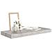 Scaffali A Parete 4 Pz Grigio Cemento 60x23,5x3,8 Cm In Mdf - Foto miniatura 3