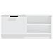 Mobili Porta Tv 2 Pz Bianchi 80x35x36,5 Cm In Legno Multistrato - Foto miniatura 4
