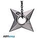 Naruto Shippuden Keychain -portachiavi 3d ""shuriken Konoha"" - - Foto miniatura 1
