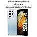 Ultra Slim Custodia Tpu Silicone 0,3mm Cover Case Per Samsung Galaxy S21 Ultra 5g G998 Trasparente - Foto miniatura 2