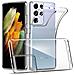 Ultra Slim Custodia Tpu Silicone 0,3mm Cover Case Per Samsung Galaxy S21 Ultra 5g G998 Trasparente - Foto miniatura 1