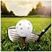 Confezione Da 10 Palline Da Golf Da Allenamento Con Fori White - Foto miniatura 4