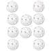 Confezione Da 10 Palline Da Golf Da Allenamento Con Fori White - Foto miniatura 7