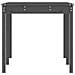 Tavolo Da Giardino Grigio 159,5x82,5x76 Cm Legno Massello Pino - Foto miniatura 3