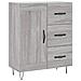 Credenza Grigio Sonoma 69,5x34x90 Cm In Legno Multistrato - Foto miniatura 2