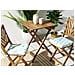 Set Di 2 Cuscini Sedie Da Giardino Azzurro E Bianco 37 X 34 Cm Terni - Foto miniatura 1