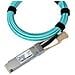 Q28-aoc-10m-qn-bo Cavo A Fibre Ottiche Qsfp28 Om3 Colore Acqua - Foto miniatura 3