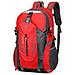 Red Zaino Da Escursionismo 40l Impermeabile Leggero Escursionismo Trekking Daypack Zaino Da Viaggio Per Uomo Donna - Foto miniatura 1